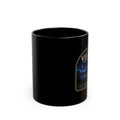 Velaris National Park Mug — Black Coffee Cup with Night Sky Cityscape