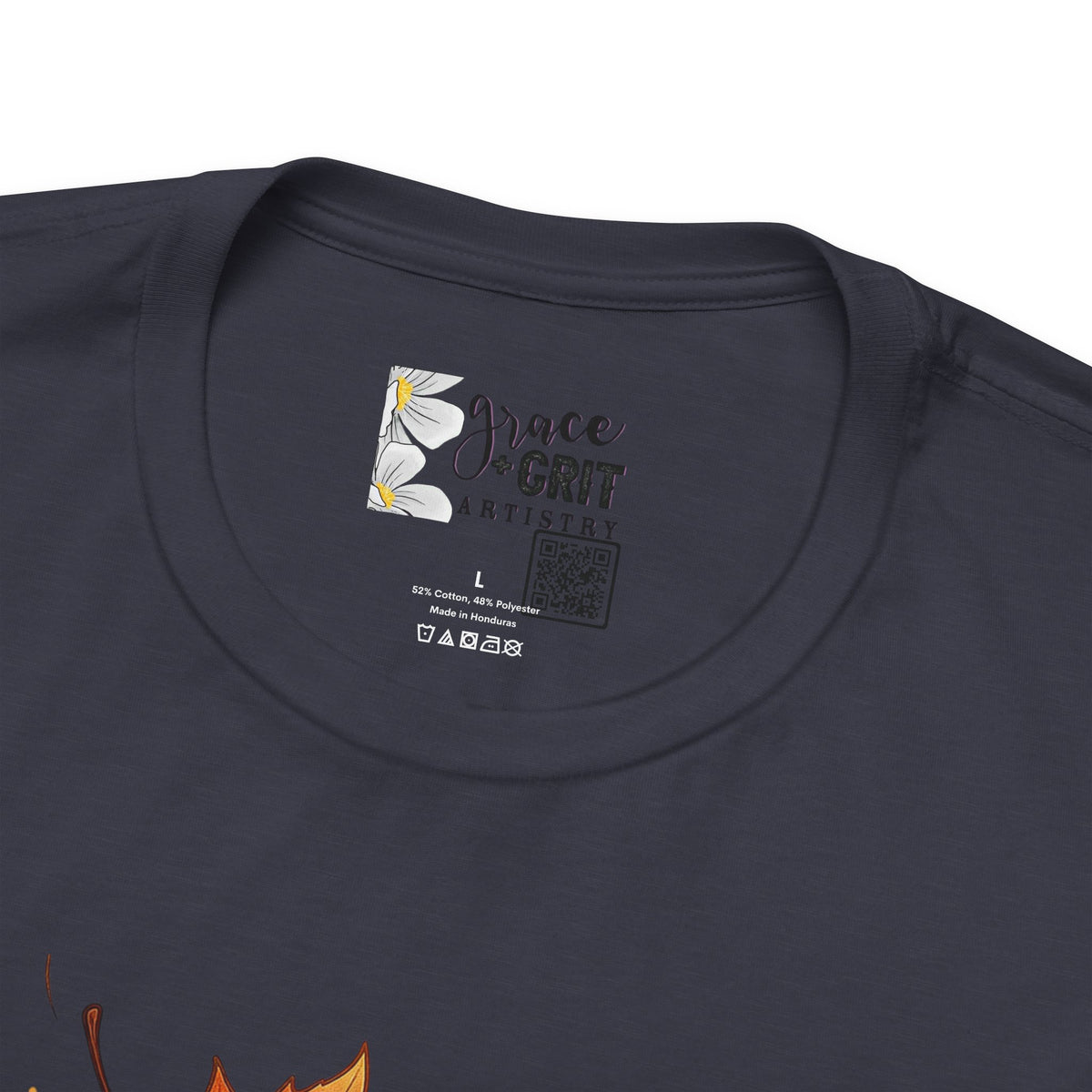 Fall Homeschool T‑Shirt – “Falling into Homeschool” Autumn Books & Coffee Tee