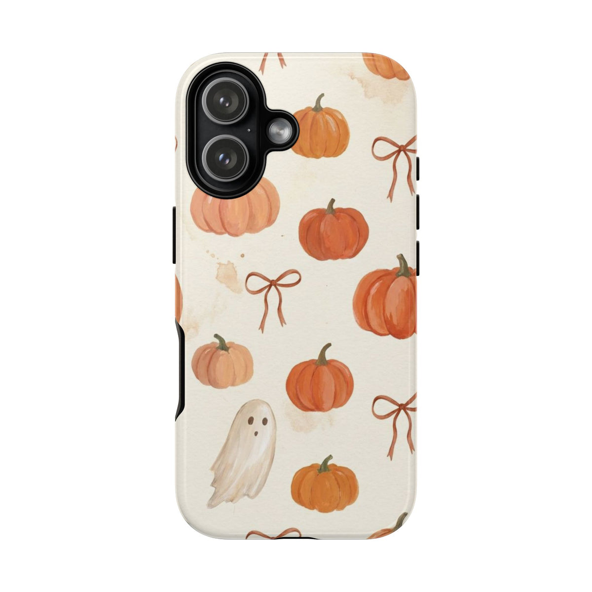 Autumn Pumpkin Ghost Tough Phone Case