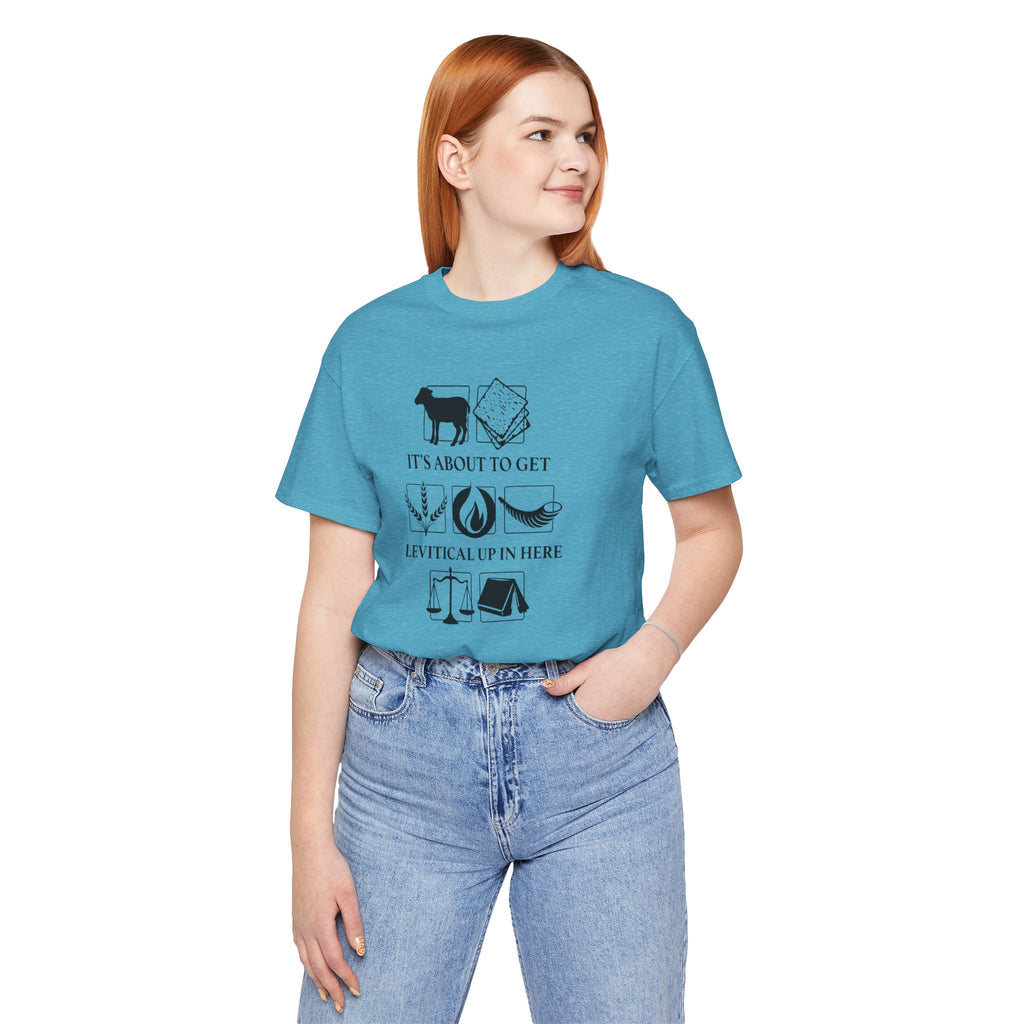 Levitical Up In Here T-Shirt — Funny Bible Symbols Tee