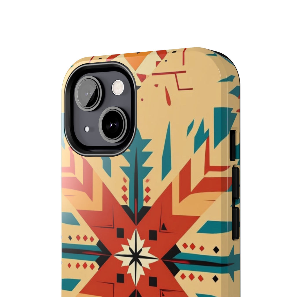 Southwestern Geometric Starburst Tough Phone Case