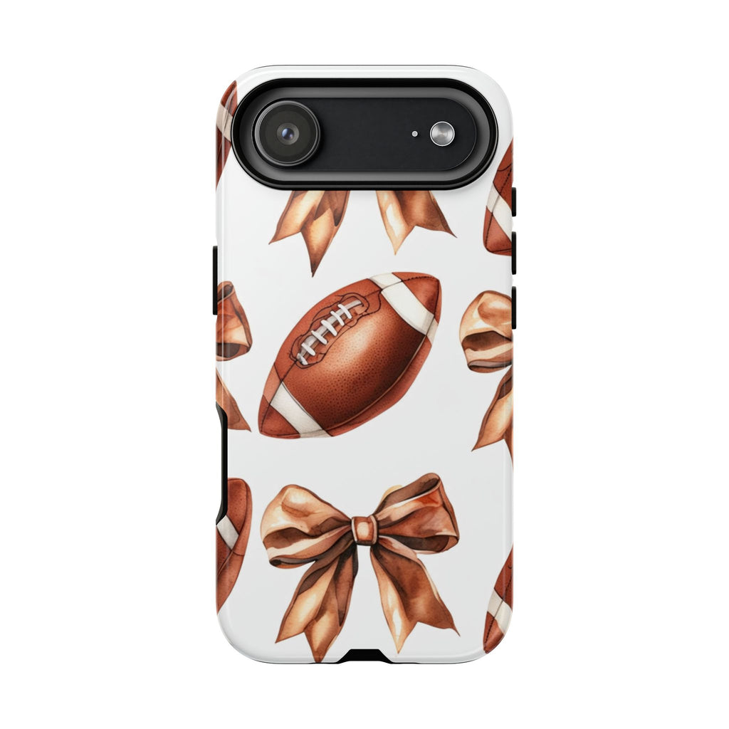 Football Bow Phone Case