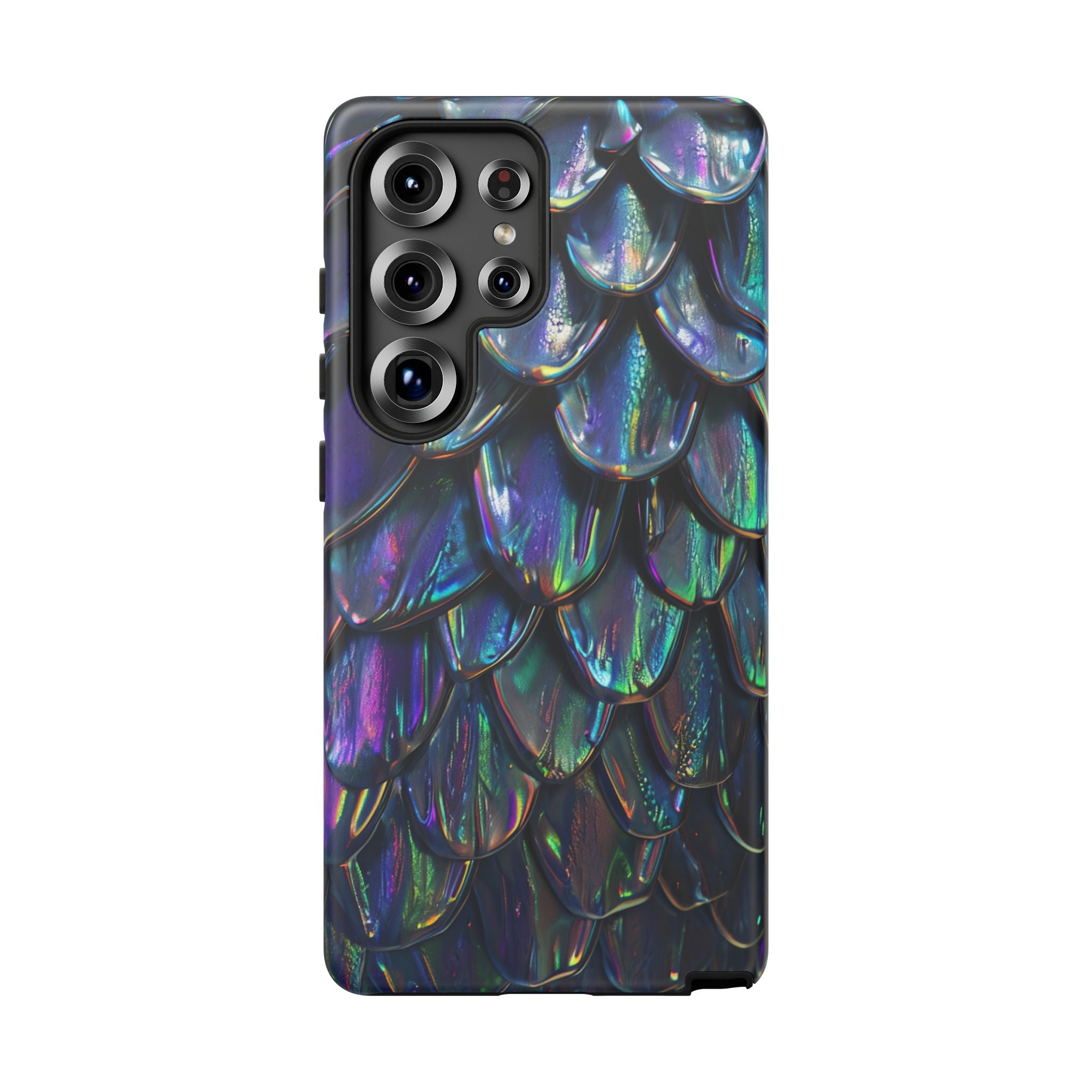 Dragon Scale Phone Case — Iridescent Dragon Scale Tough Case