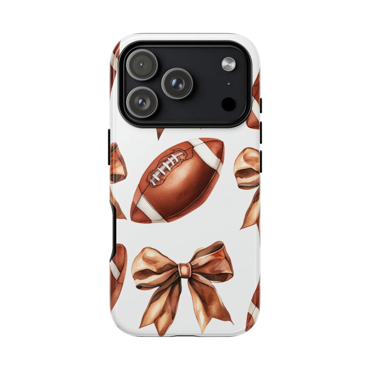 Football Bow Phone Case