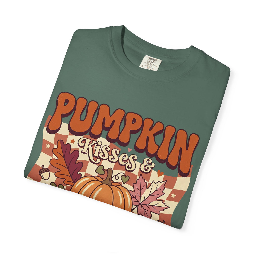 Pumpkin Kisses & Autumn Wishes Fall T-Shirt