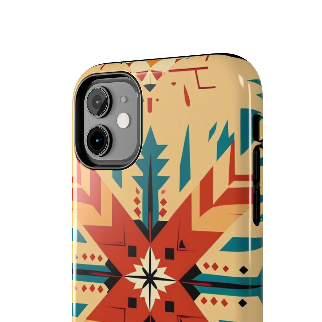 Southwestern Geometric Starburst Tough Phone Case