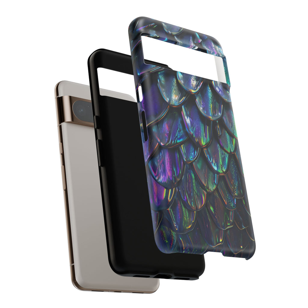 Dragon Scale Phone Case — Iridescent Dragon Scale Tough Case