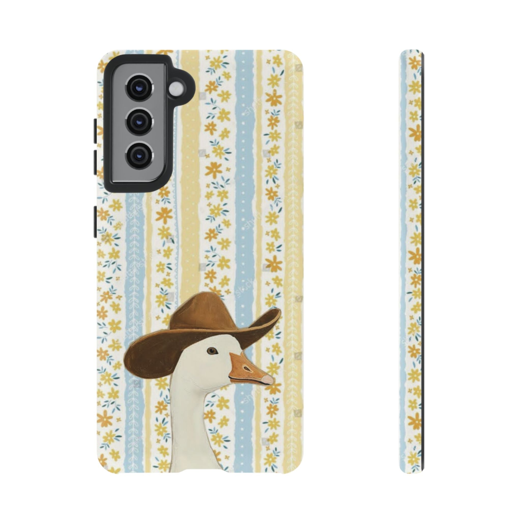 Goose Cowboy Phone Case – Cute Country Floral iPhone Cover