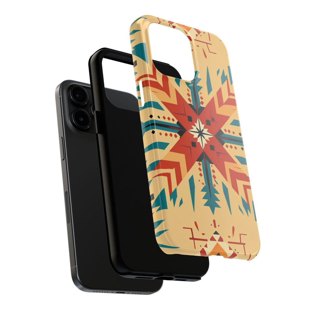 Southwestern Geometric Starburst Tough Phone Case