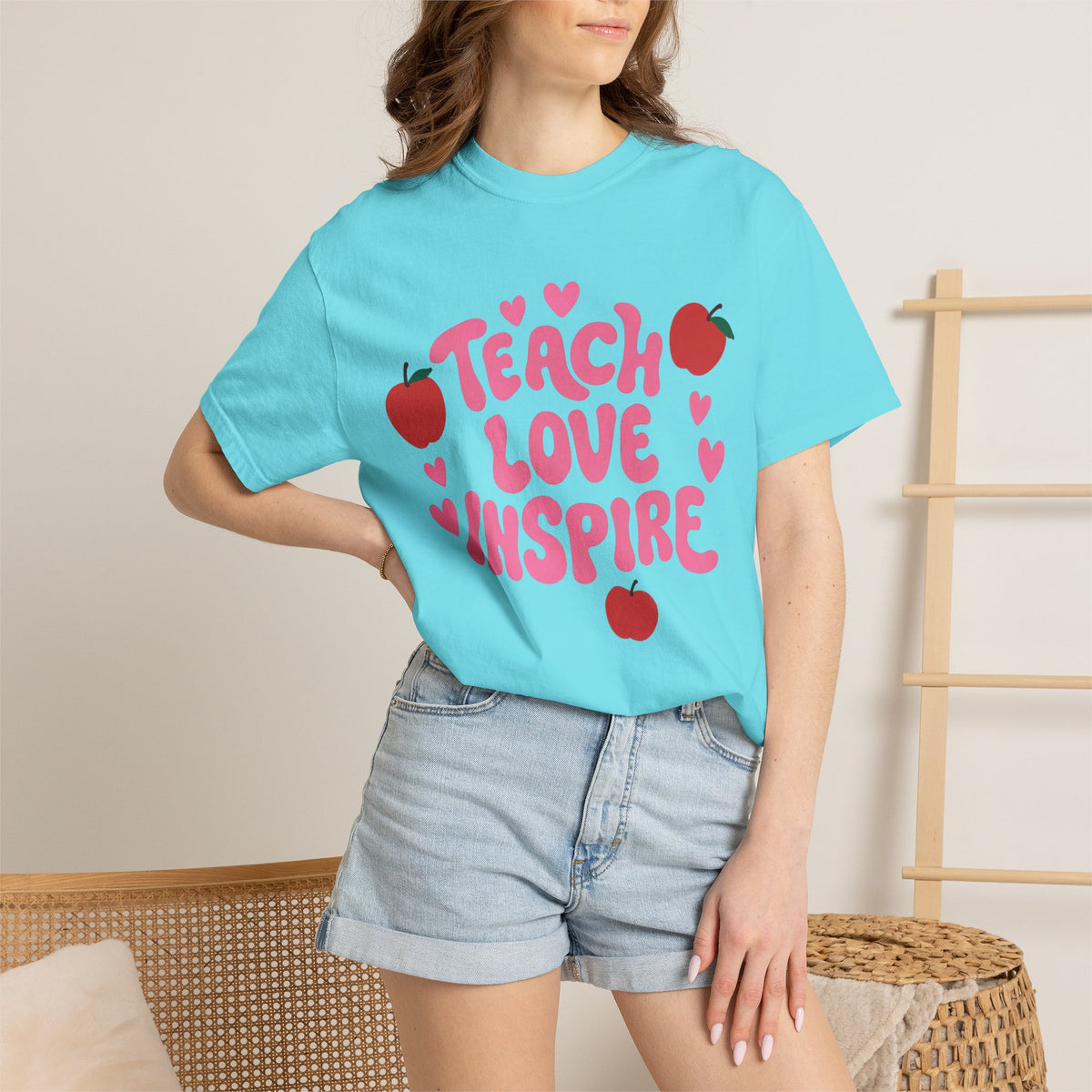 Teach Love Inspire Apple T-Shirt