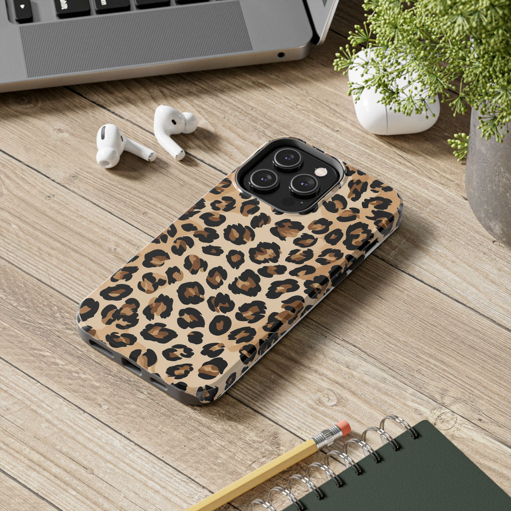 Leopard Print Tough Phone Case