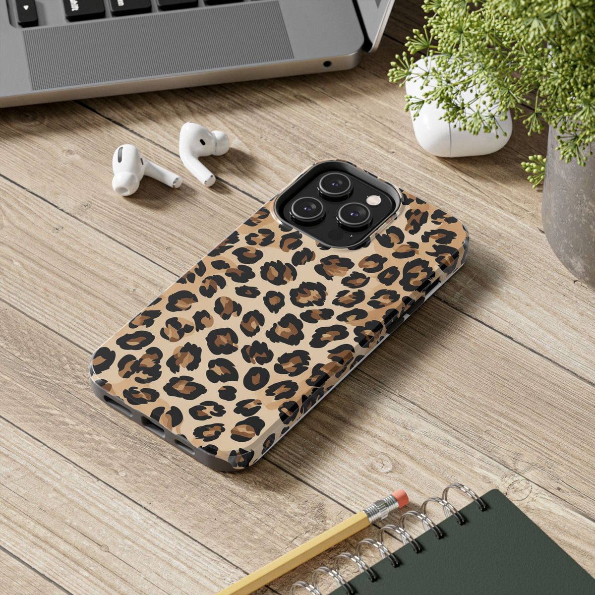 Leopard Print Tough Phone Case