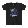 Friday Night Blue Devils Youth T‑Shirt – Football Mascot Tee