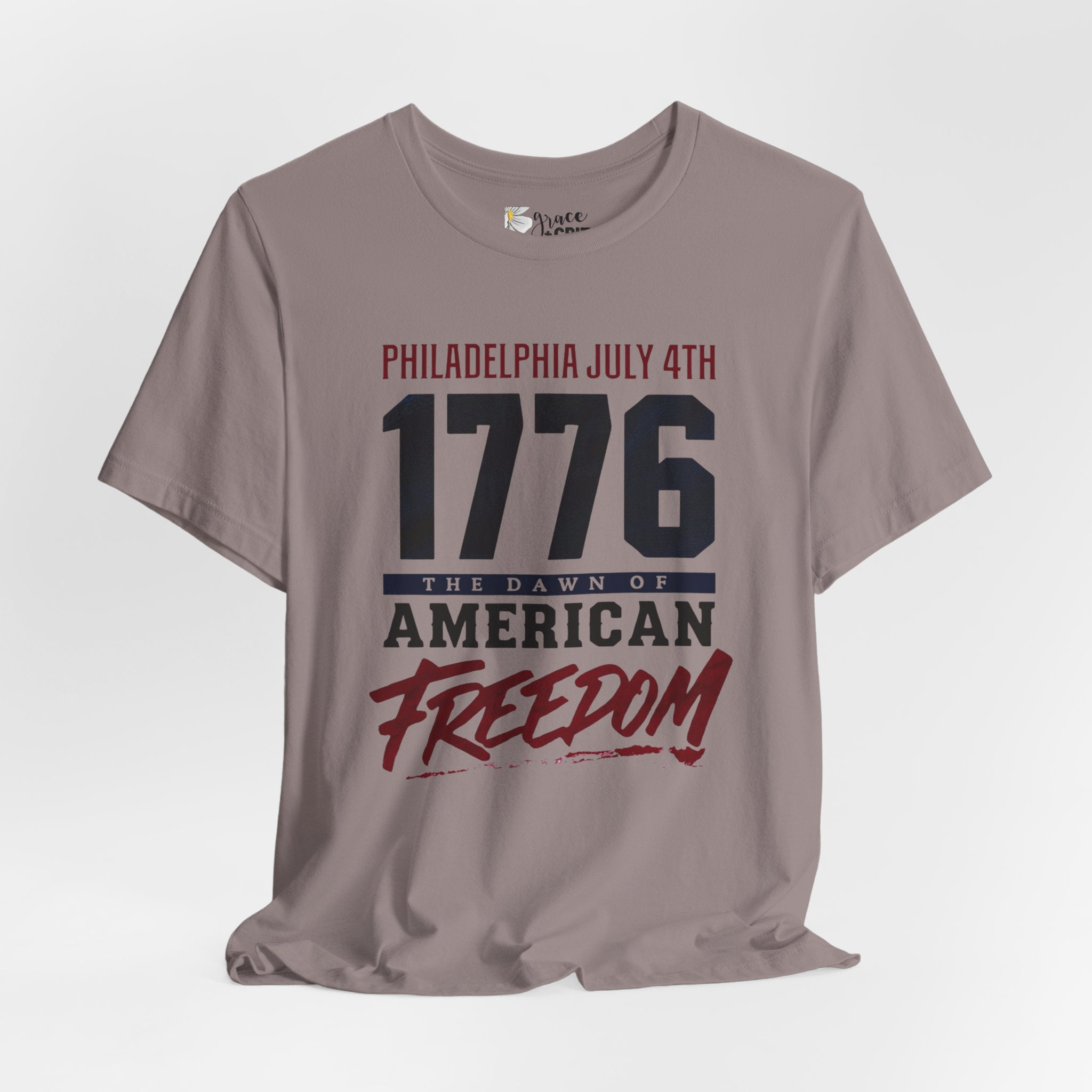 1776 American Freedom Tee — Philadelphia July 4th Patriotic T-Shirt
