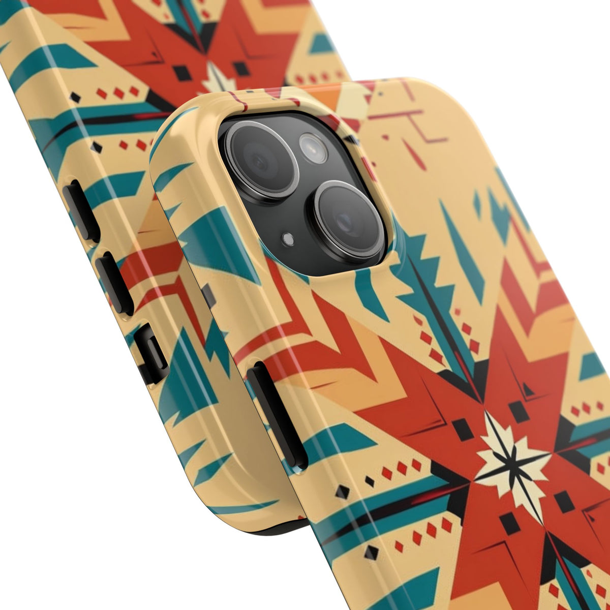 Southwestern Geometric Starburst Tough Phone Case