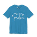 Shalom T-Shirt — Hebrew Peace Script Tee