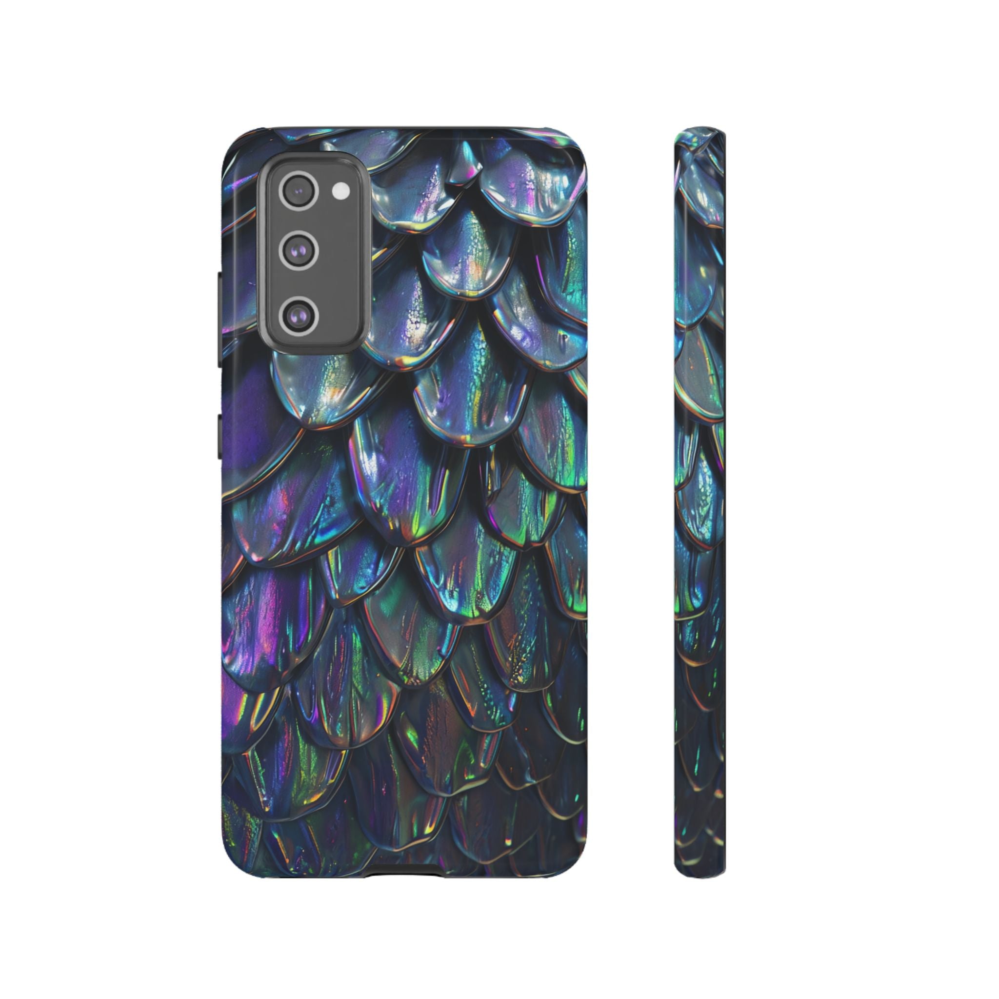 Dragon Scale Phone Case — Iridescent Dragon Scale Tough Case