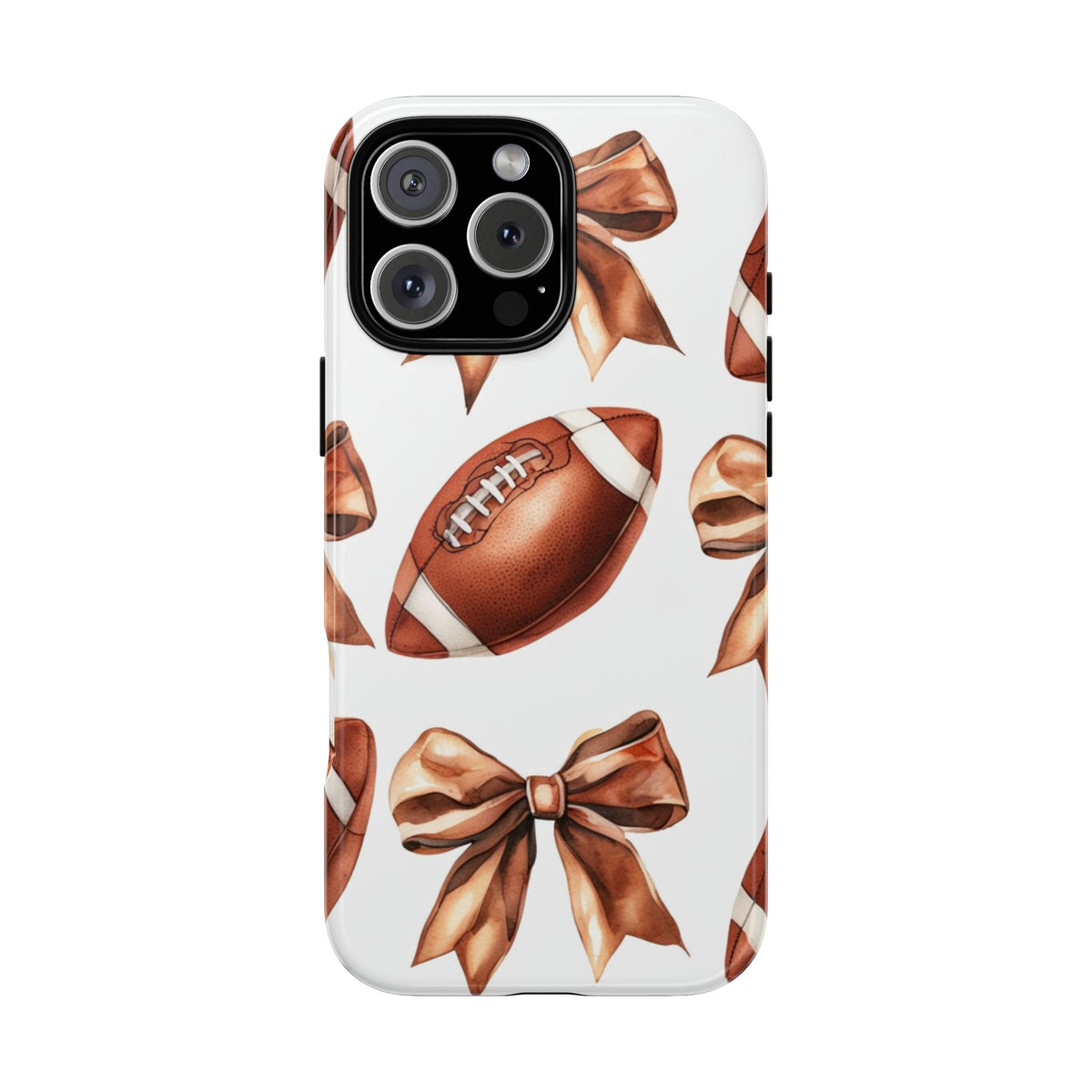 Football Bow Phone Case