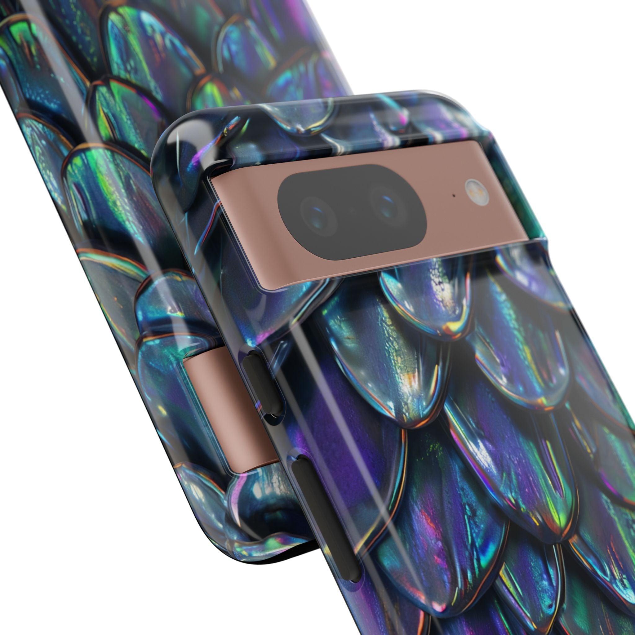Dragon Scale Phone Case — Iridescent Dragon Scale Tough Case
