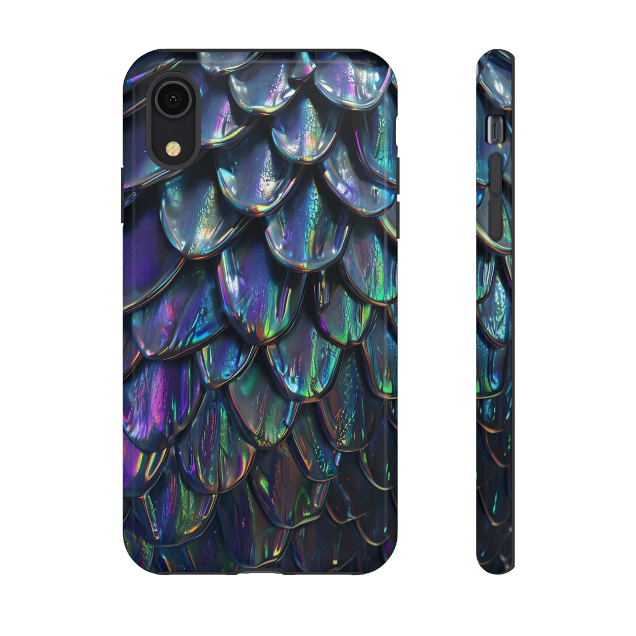 Dragon Scale Phone Case — Iridescent Dragon Scale Tough Case