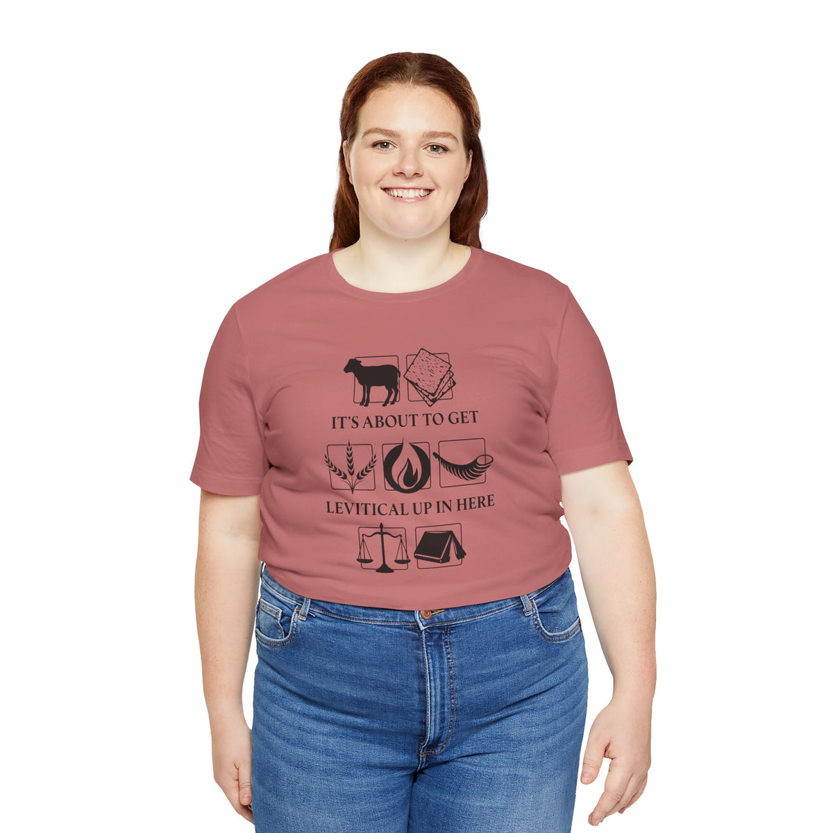 Levitical Up In Here T-Shirt — Funny Bible Symbols Tee