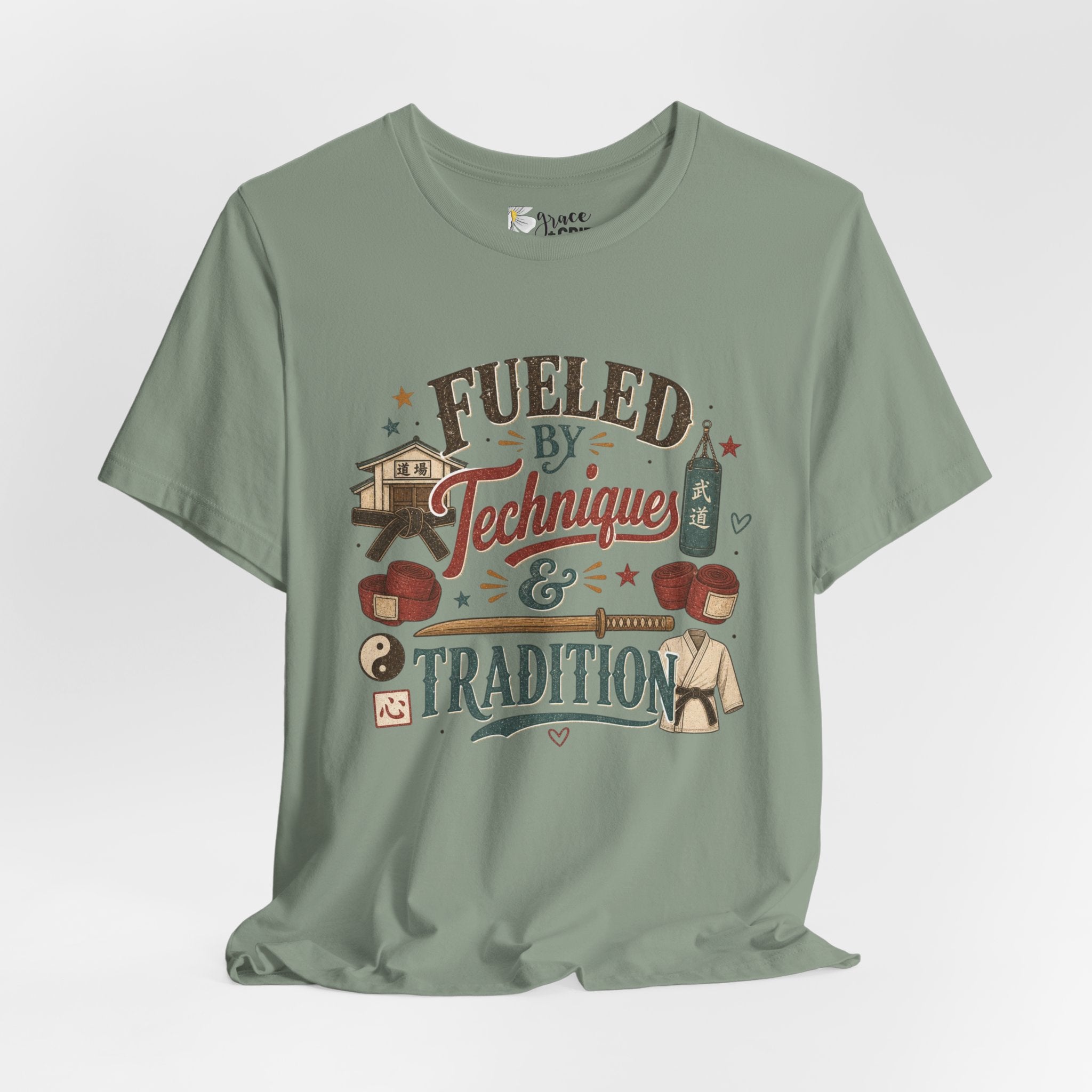 Fueled by Techniques & Tradition T-Shirt | Baking / Rustic Kitchen Design
