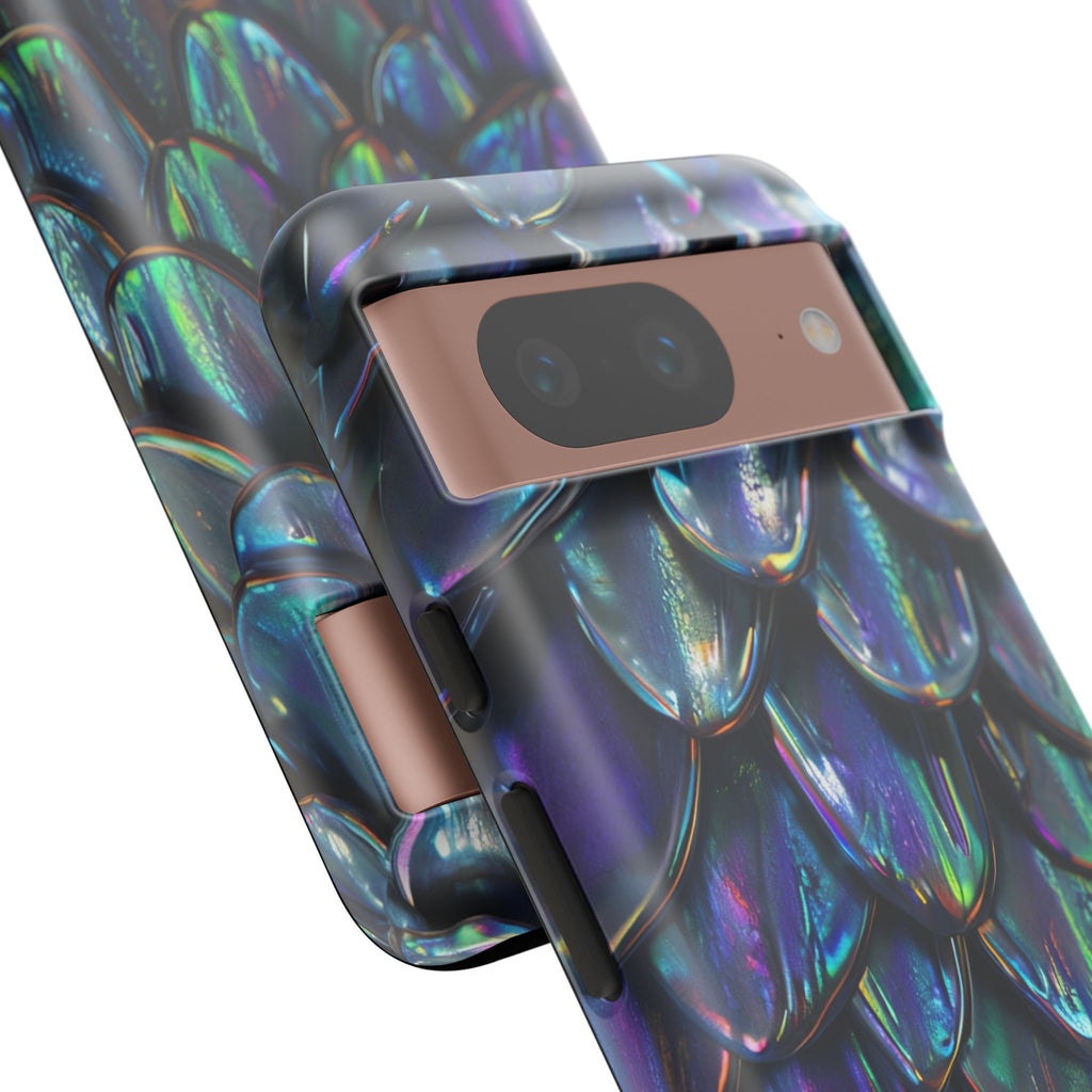 Dragon Scale Phone Case — Iridescent Dragon Scale Tough Case
