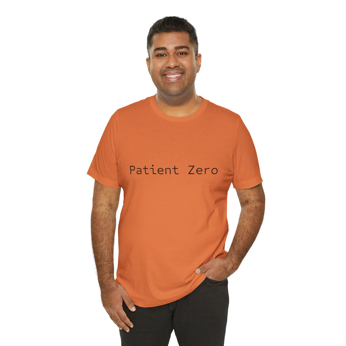 Patient Zero T-Shirt — Minimalist Text Tee