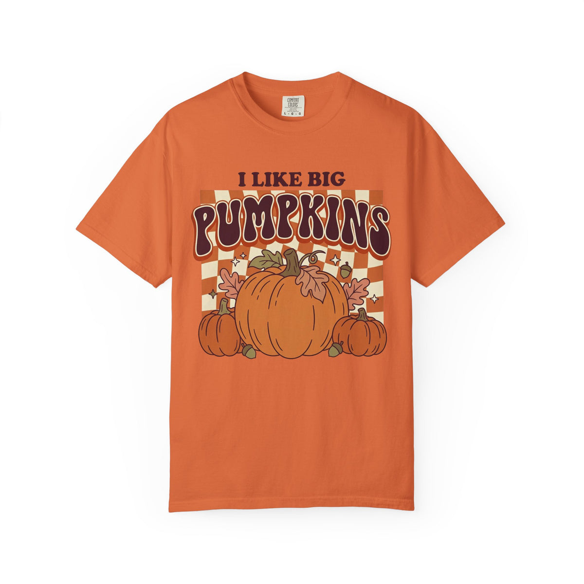 I Like Big Pumpkins Fall Thanksgiving T-Shirt
