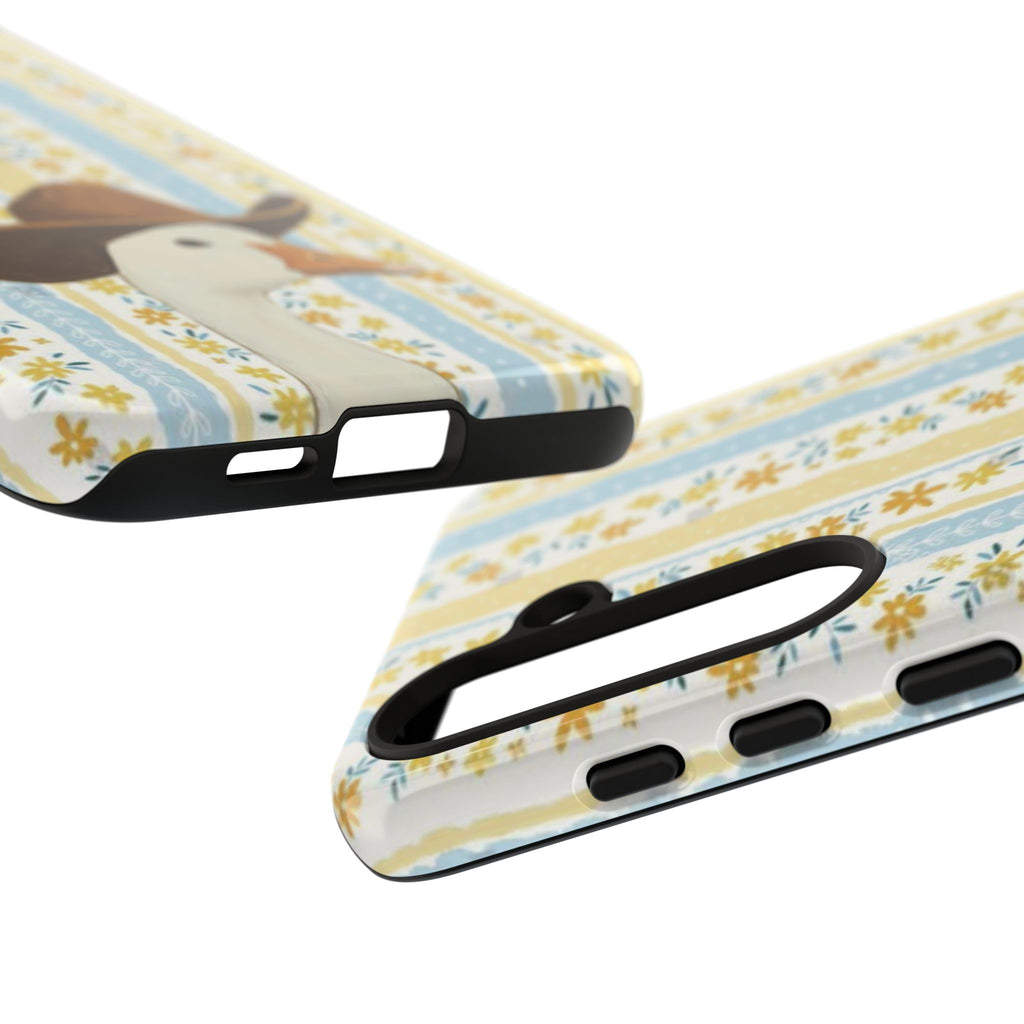 Goose Cowboy Phone Case – Cute Country Floral iPhone Cover