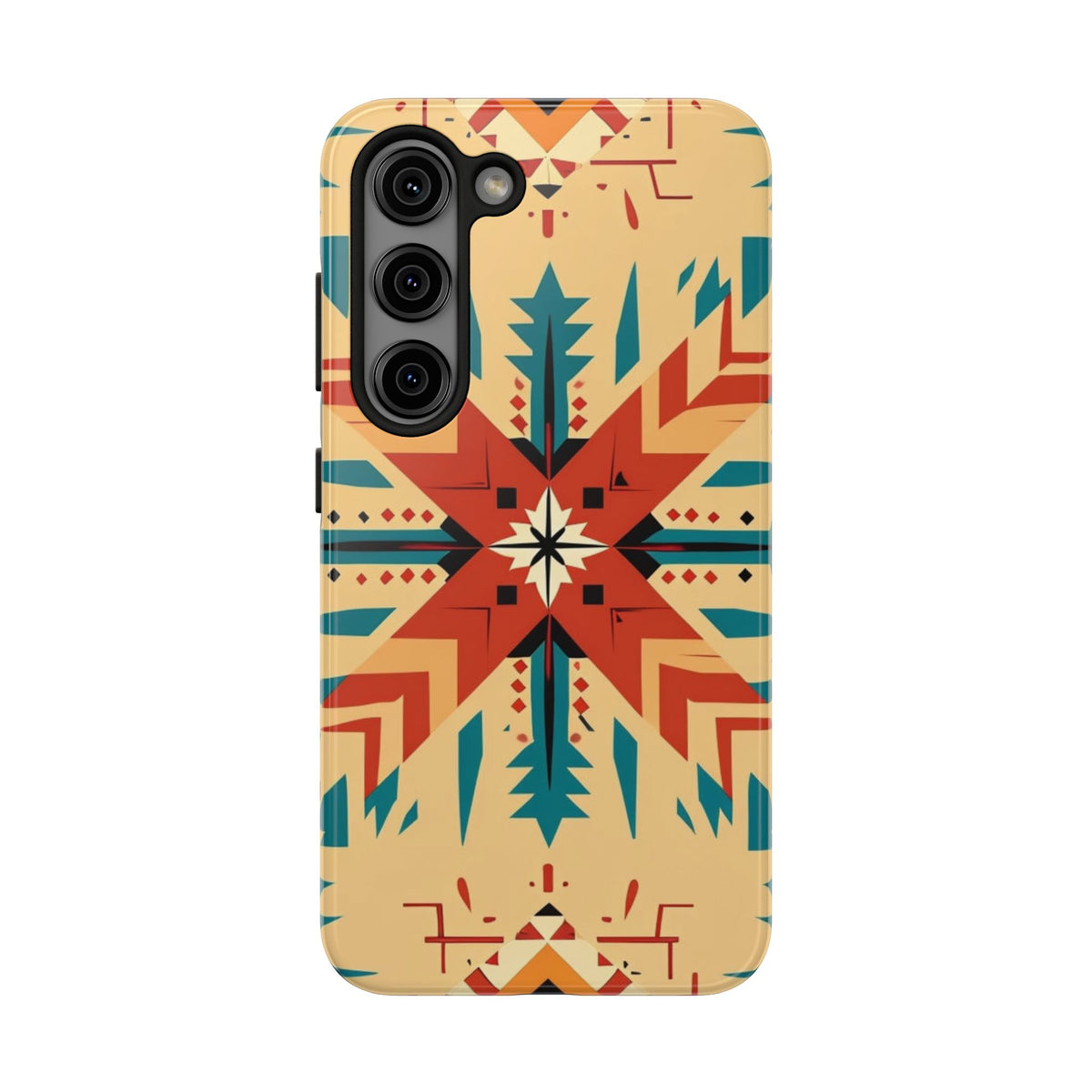 Southwestern Geometric Starburst Tough Phone Case