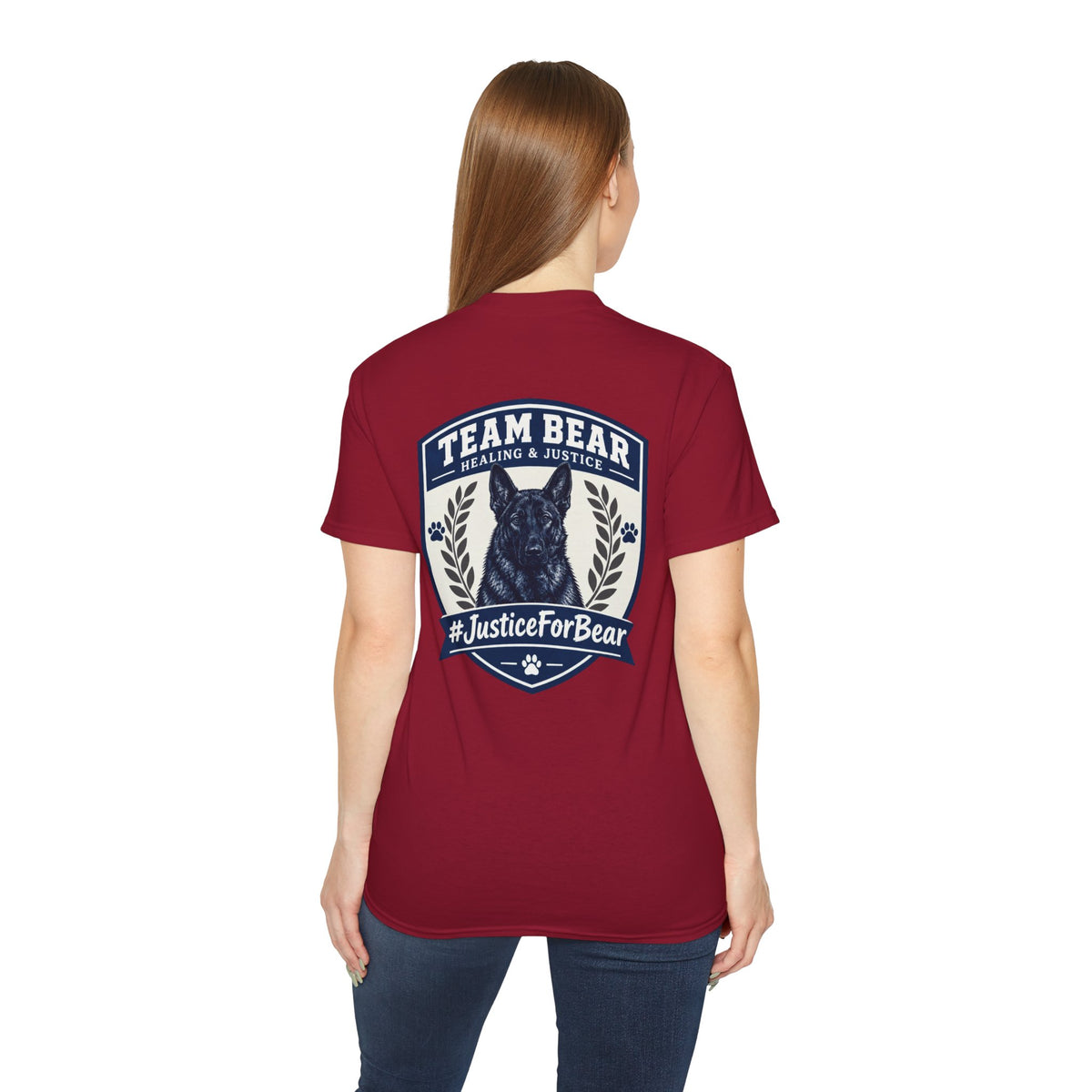 Team Bear #JusticeForBear Animal Advocacy T-Shirt