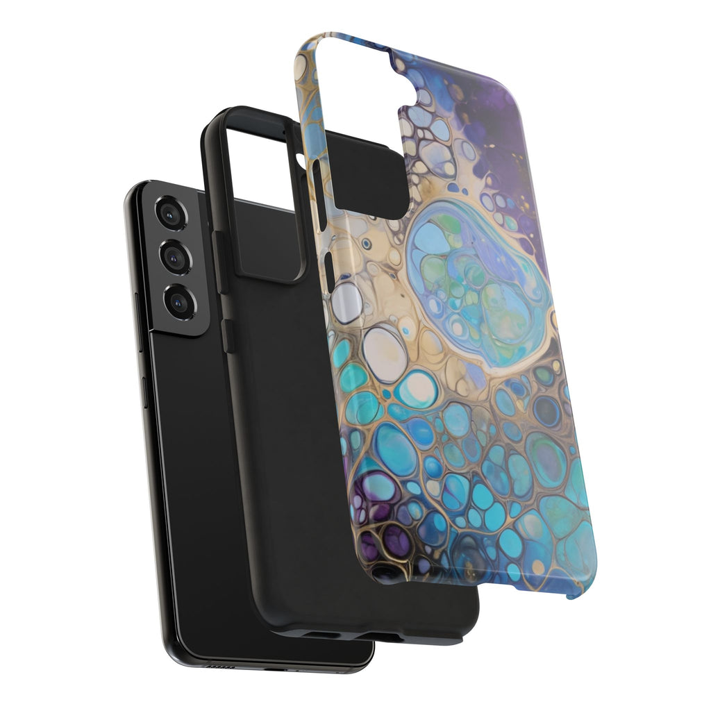 Abstract Ocean Bubble Tough Phone Case