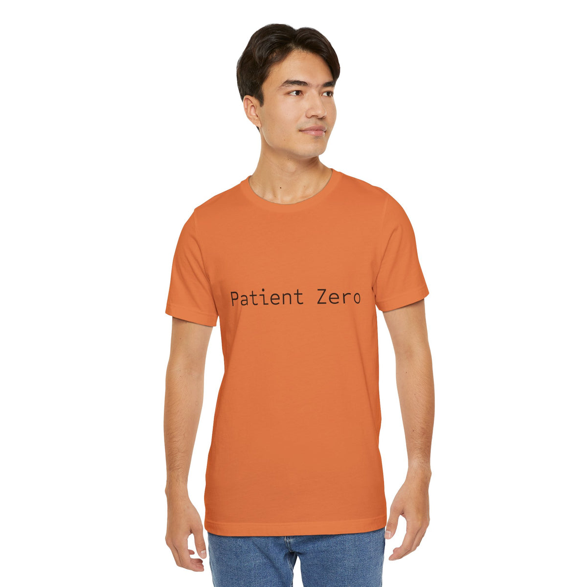 Patient Zero T-Shirt — Minimalist Text Tee