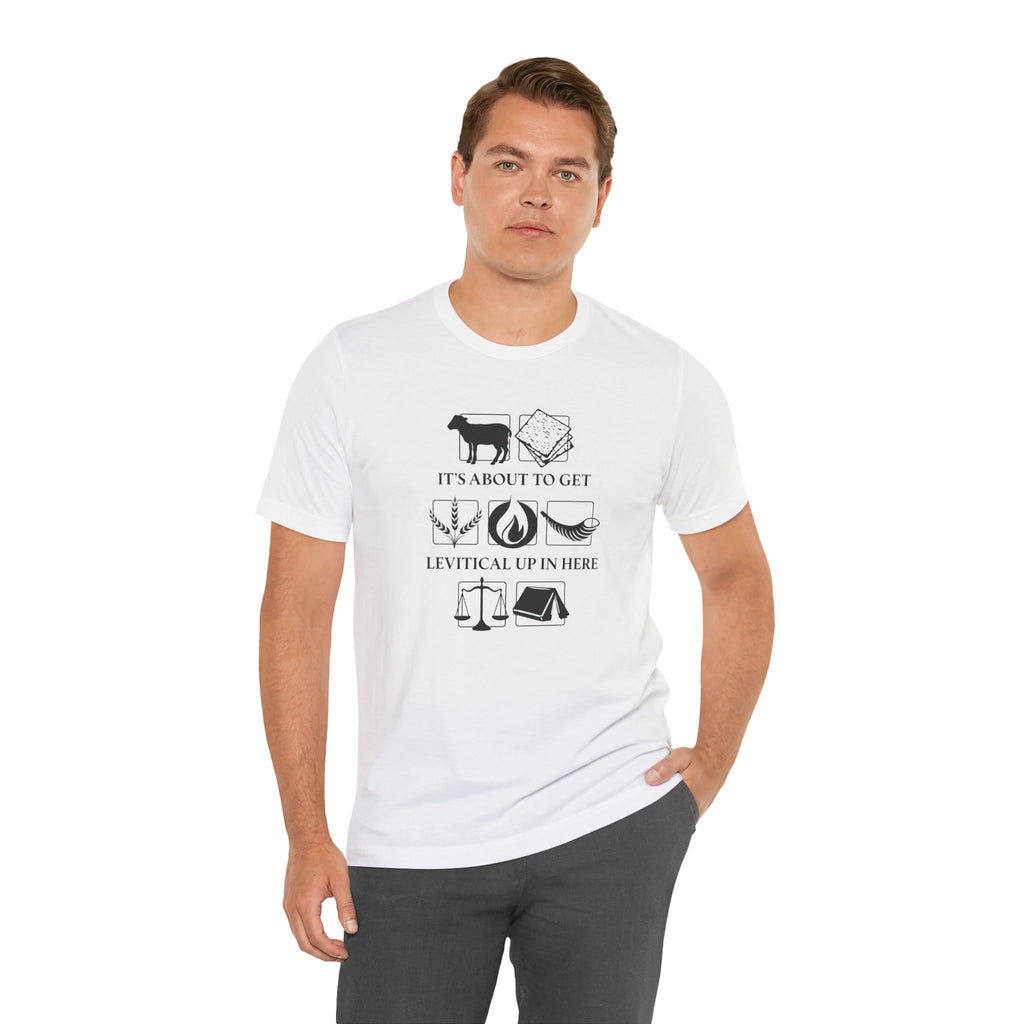 Levitical Up In Here T-Shirt — Funny Bible Symbols Tee