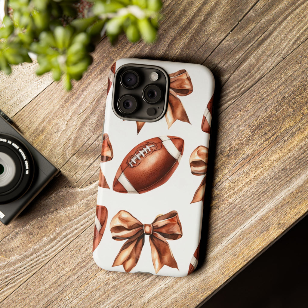 Football Bow Phone Case