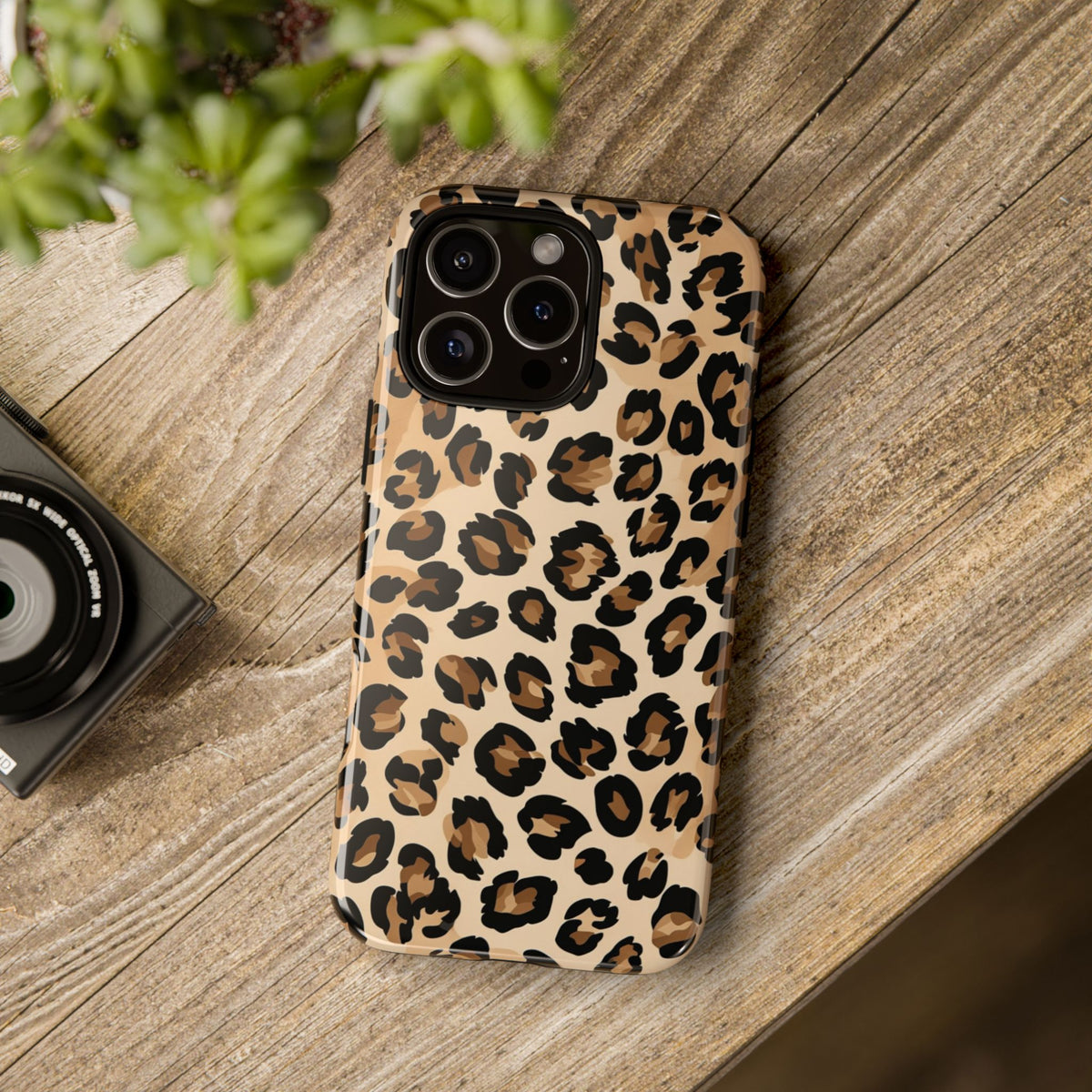 Leopard Print Tough Phone Case