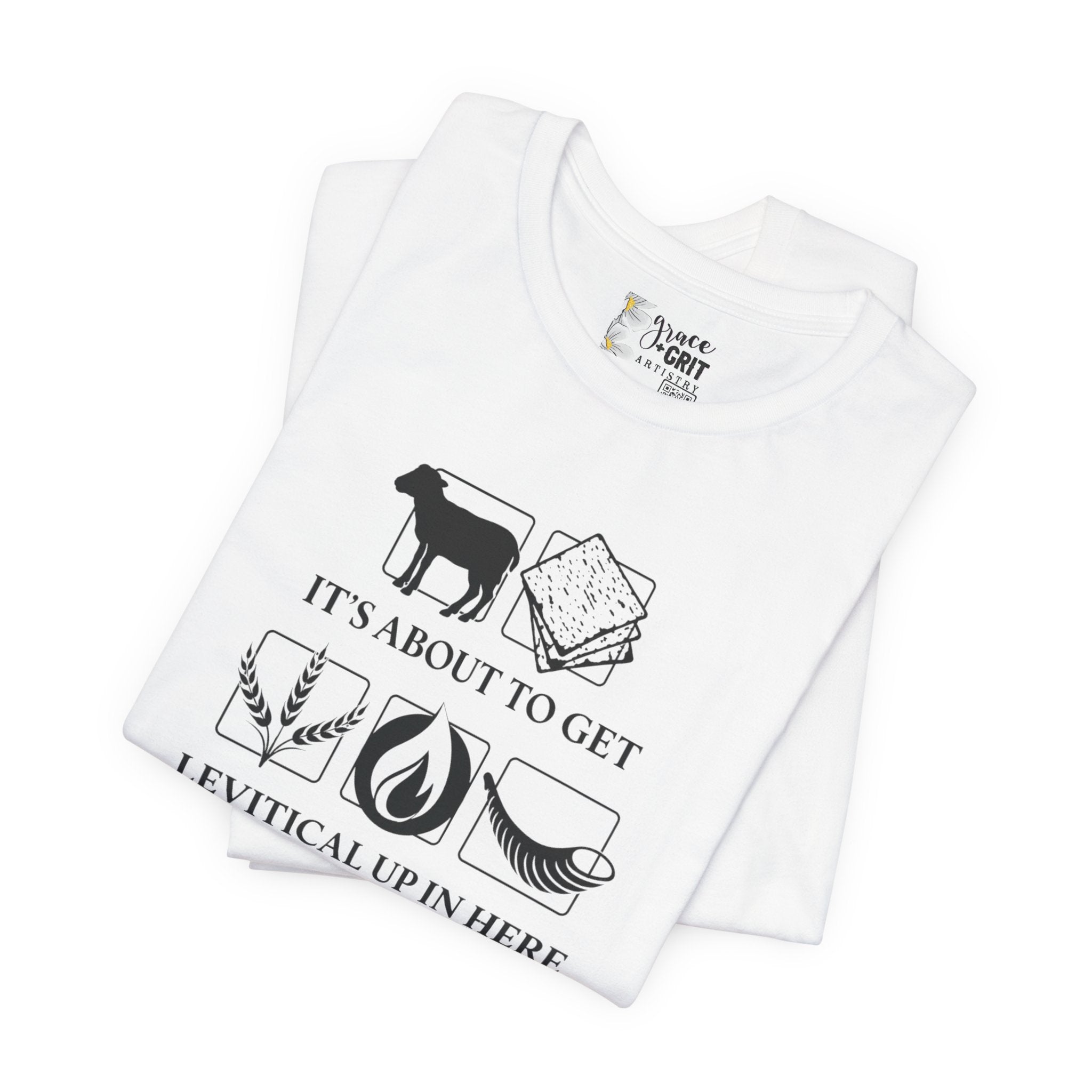 Levitical Up In Here T-Shirt — Funny Bible Symbols Tee