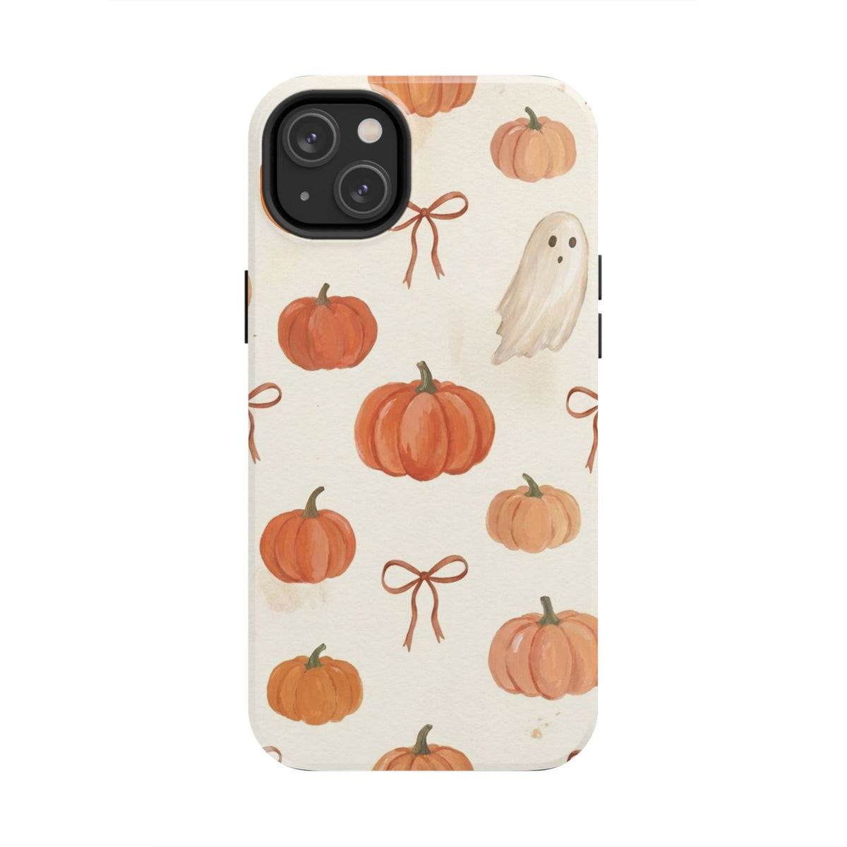 Pumpkin Ghost Phone Case – Cute Halloween Fall Pattern
