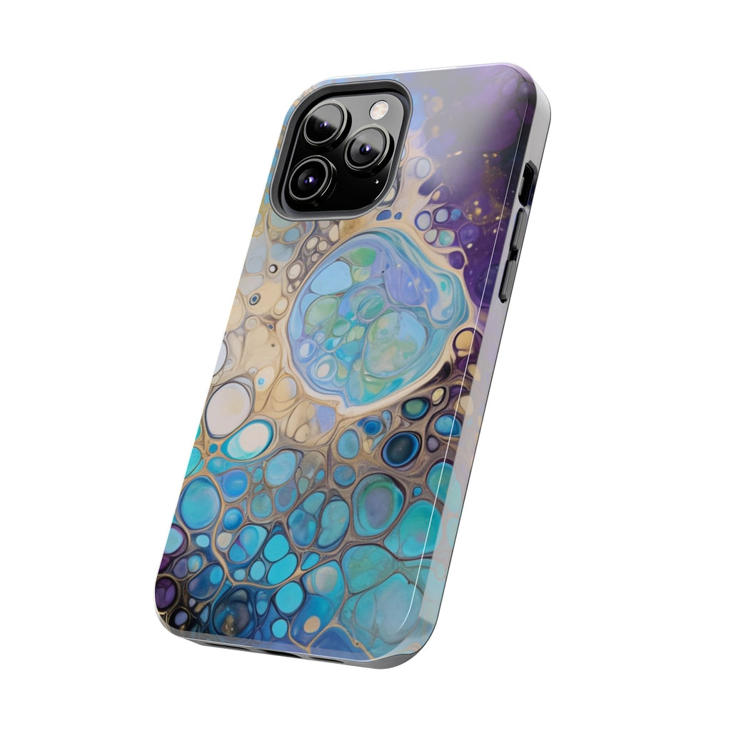 Abstract Ocean Bubble Tough Phone Case