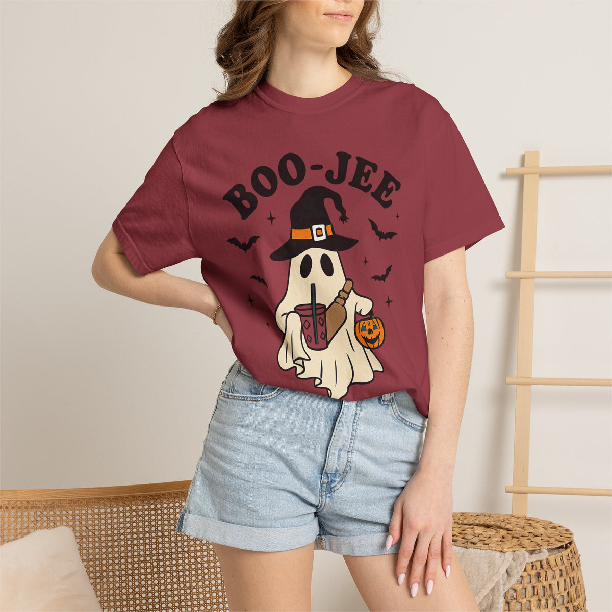 Boo-Jee Ghost Halloween T-Shirt
