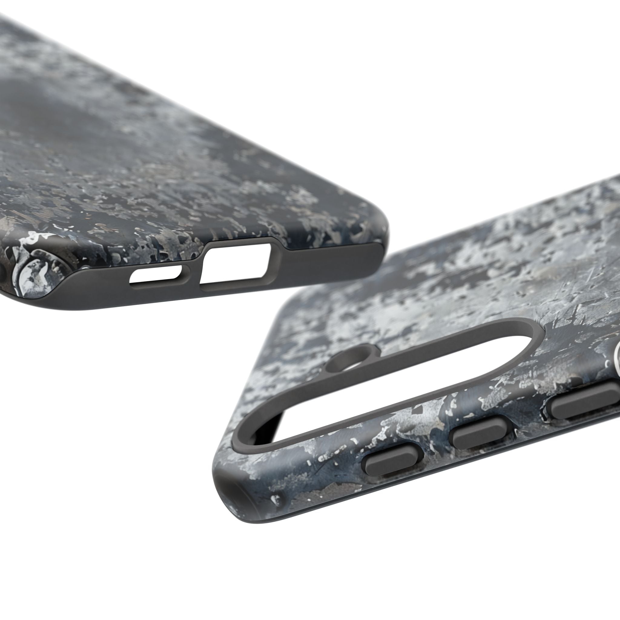 Rugged Rusted Metal Phone Case — Industrial Distressed Armor for iPhone