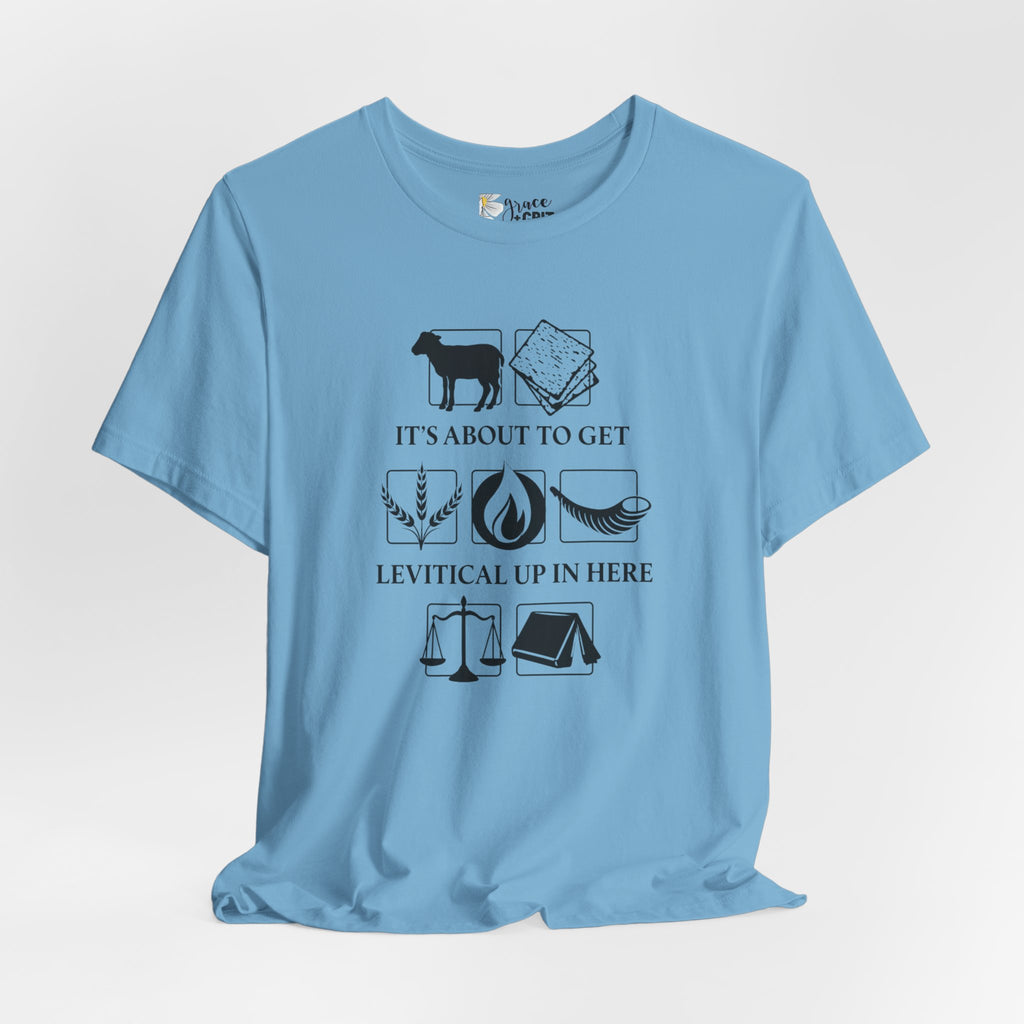 Levitical Up In Here T-Shirt — Funny Bible Symbols Tee