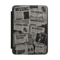 Mystery Case Kindle Cover — Missing Evidence Detective Design