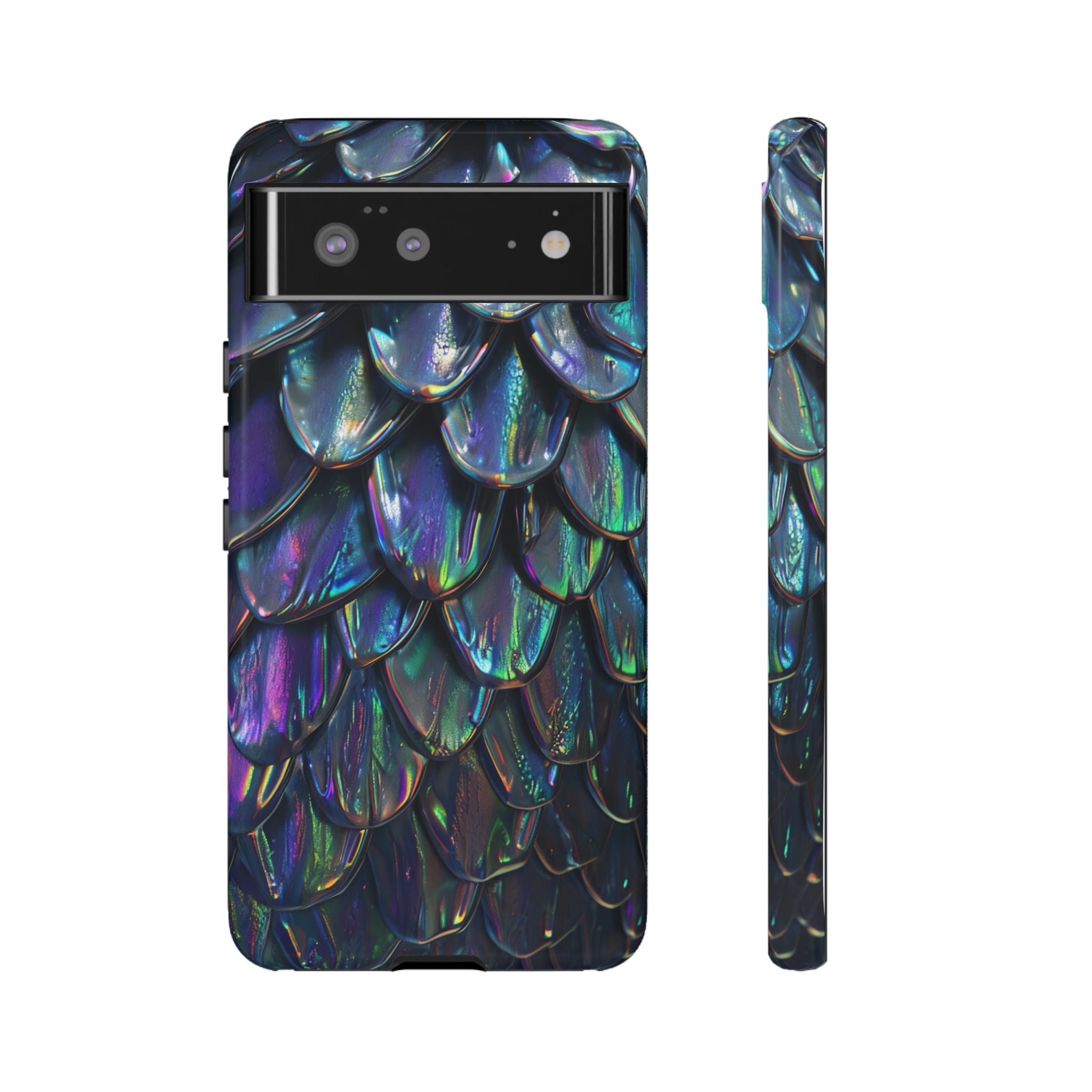 Dragon Scale Phone Case — Iridescent Dragon Scale Tough Case