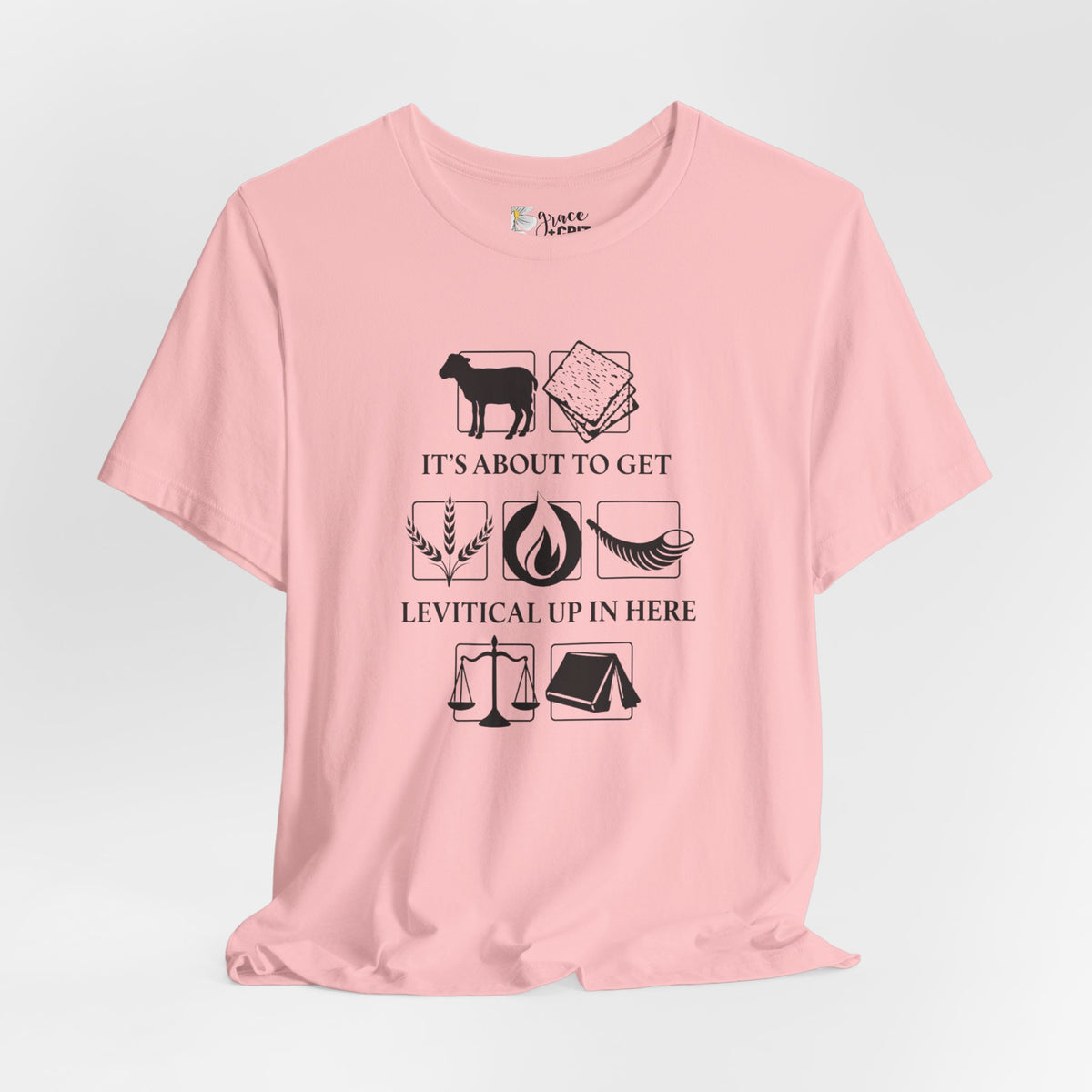 Levitical Up In Here T-Shirt — Funny Bible Symbols Tee