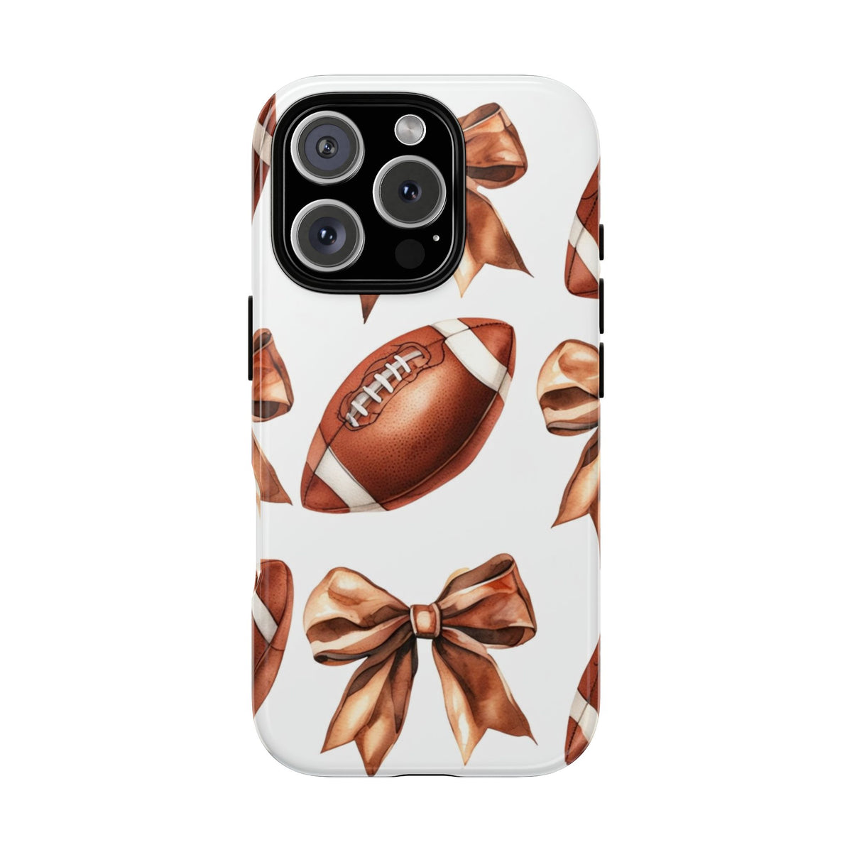 Football Bow Phone Case