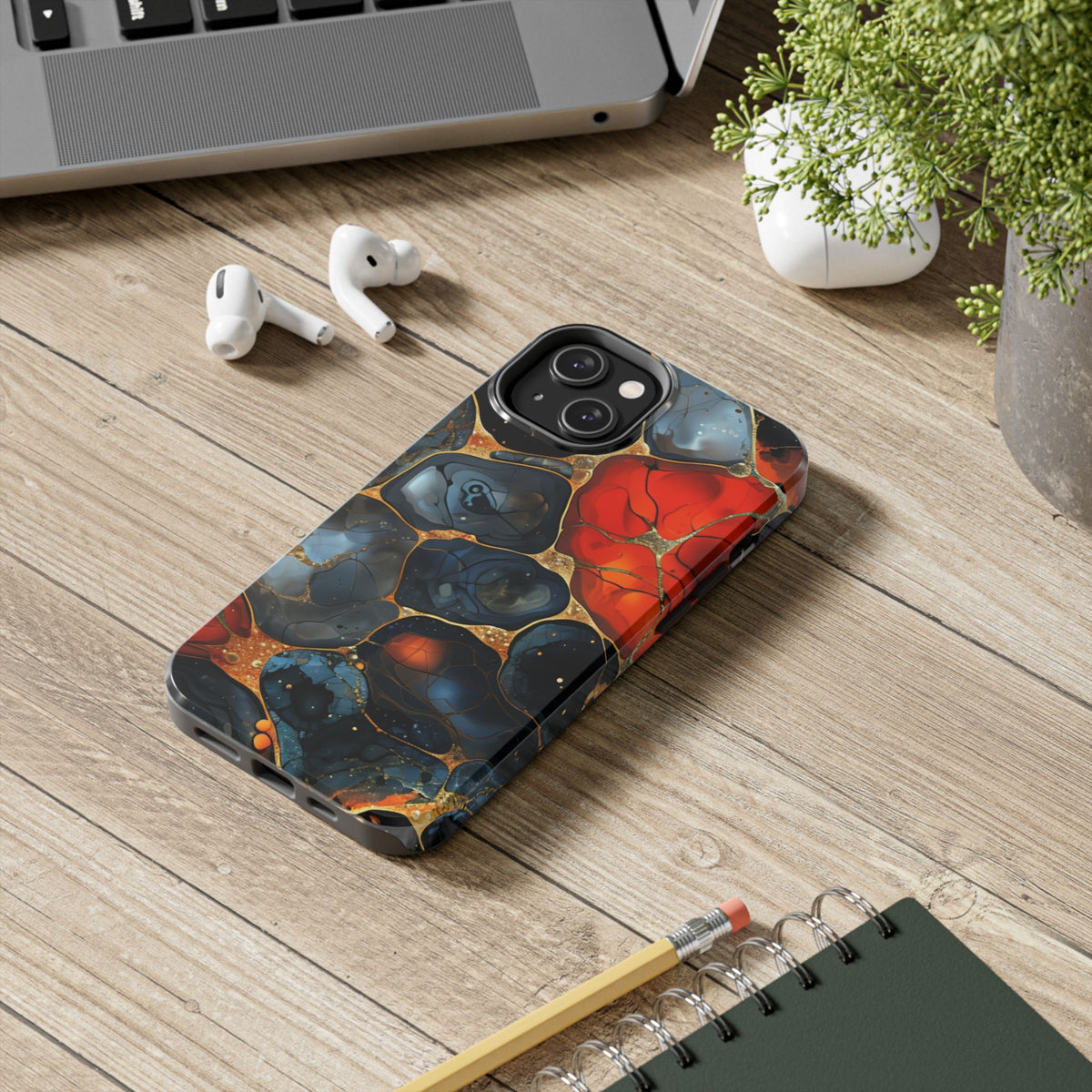 Abstract Geode Tough Phone Case