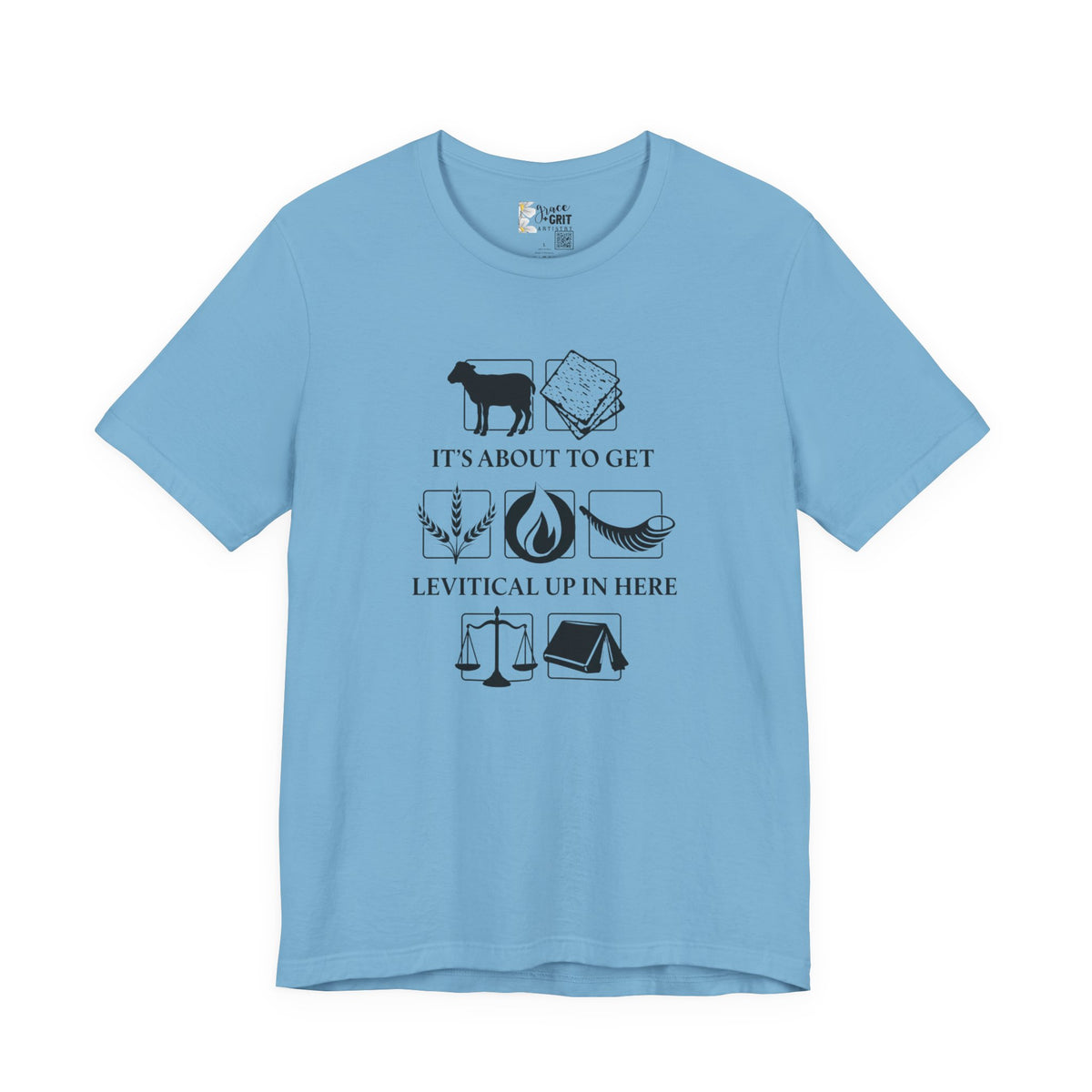 Levitical Up In Here T-Shirt — Funny Bible Symbols Tee