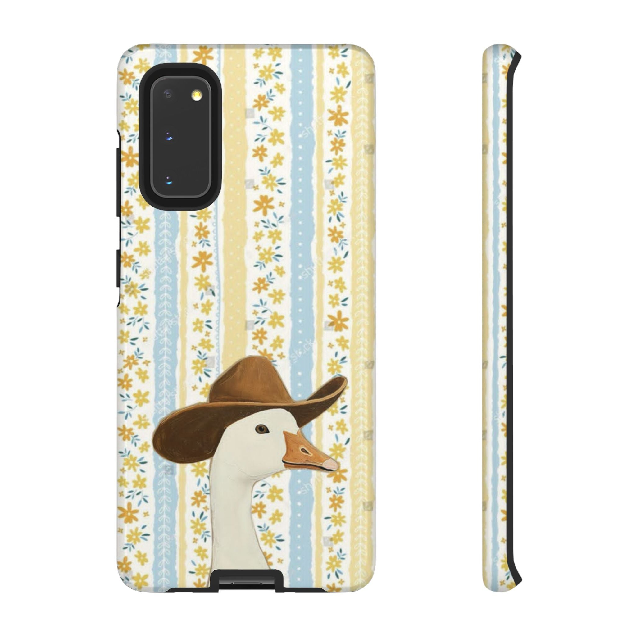 Goose Cowboy Phone Case – Cute Country Floral iPhone Cover